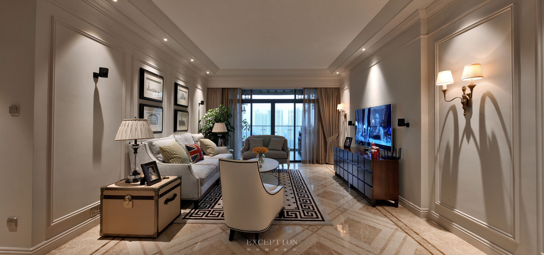 別墅軟裝設(shè)計、深圳軟裝設(shè)計、深圳軟裝公司、深圳別墅設(shè)計-例外（香港）國際陳設(shè)藝術(shù)顧問有限公司