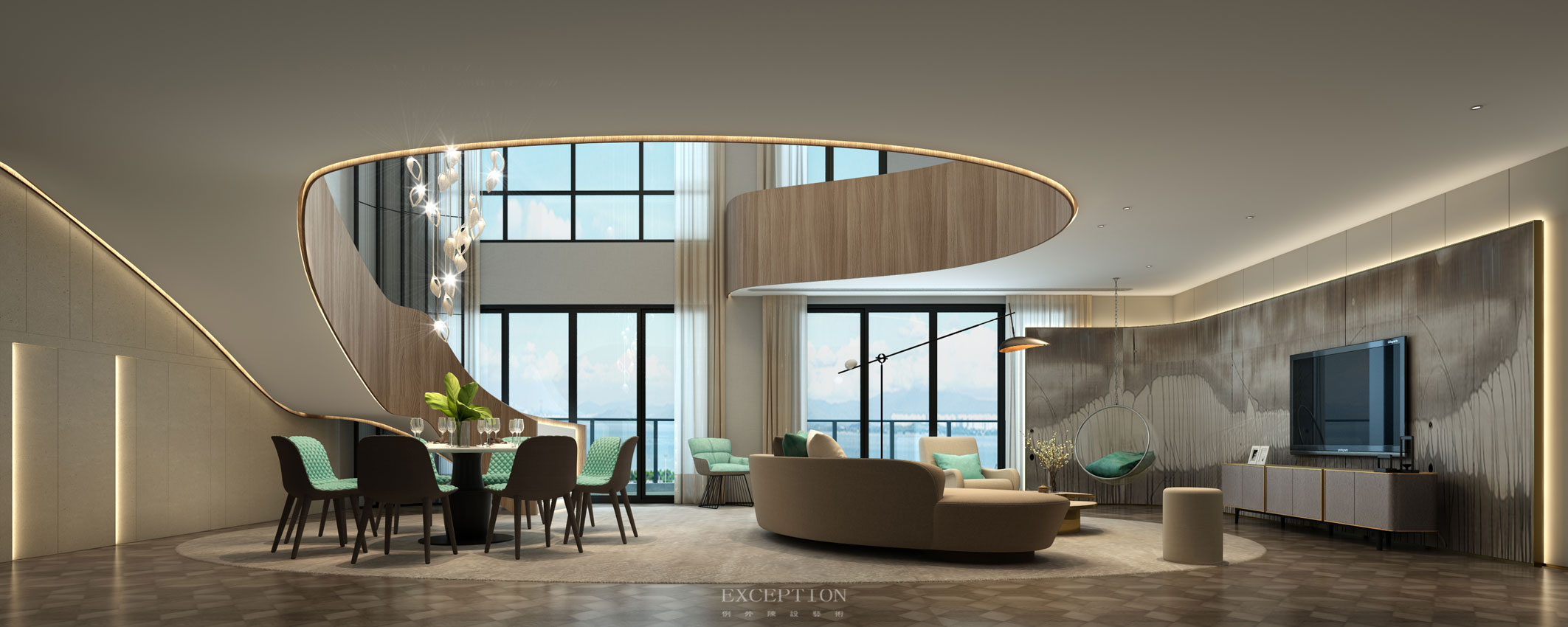 別墅軟裝設(shè)計(jì)、深圳軟裝設(shè)計(jì)、深圳軟裝公司、深圳別墅設(shè)計(jì)-例外（香港）國(guó)際陳設(shè)藝術(shù)顧問(wèn)有限公司