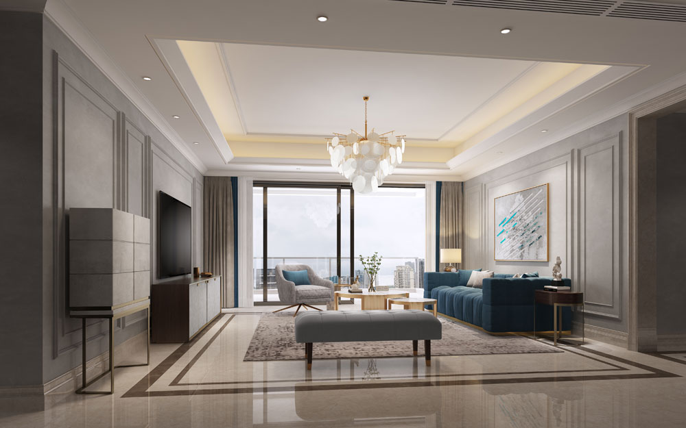 恒裕濱城室內(nèi)效果圖設(shè)計