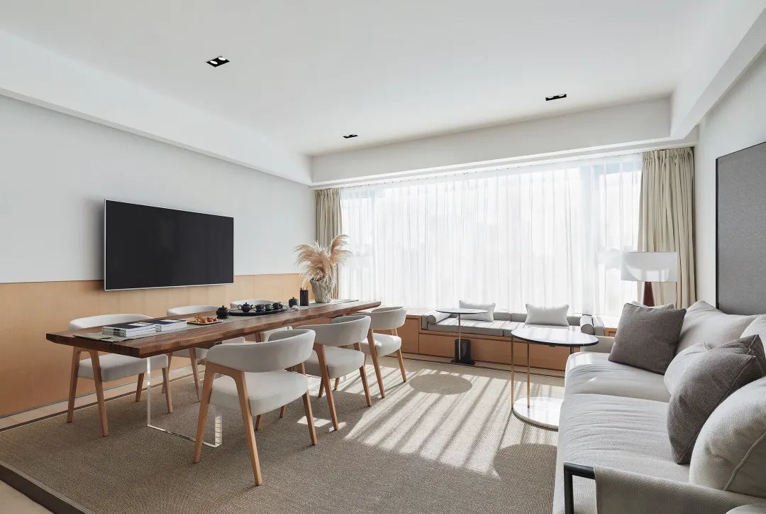 260㎡海景大平層，共話精奢清雅 | 鴻藝源設(shè)計(jì)&例外軟裝